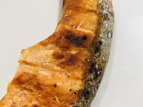 秋鮭のしんなりバターと味噌焼き！
